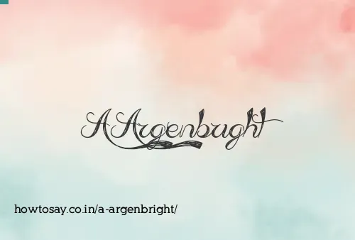 A Argenbright