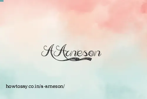 A Arneson