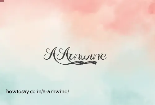 A Arnwine