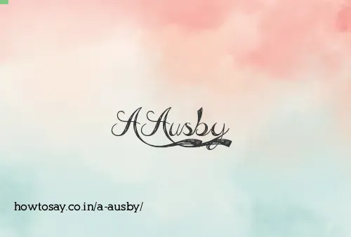 A Ausby