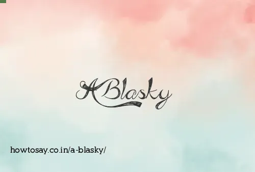 A Blasky