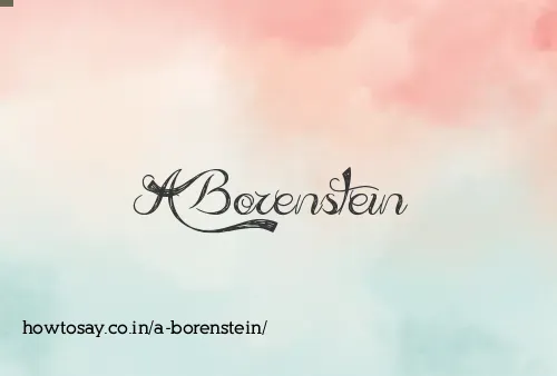 A Borenstein