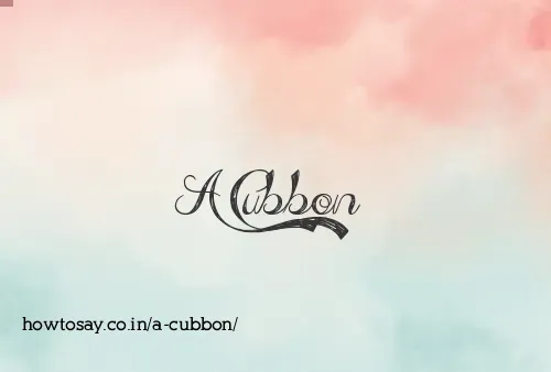 A Cubbon