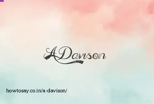 A Davison