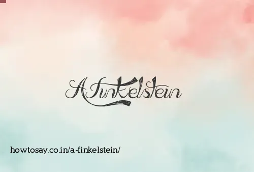 A Finkelstein