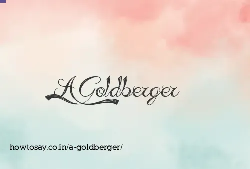 A Goldberger