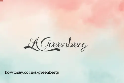 A Greenberg