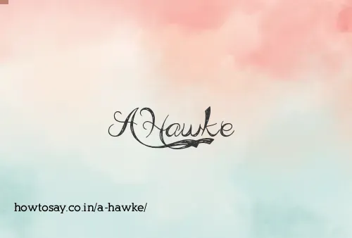 A Hawke