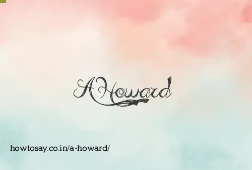 A Howard