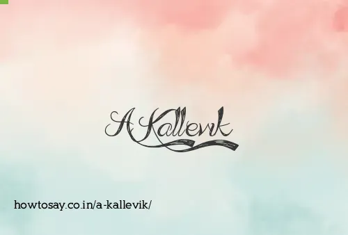 A Kallevik