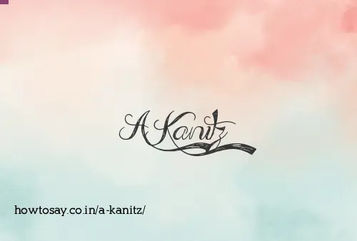A Kanitz