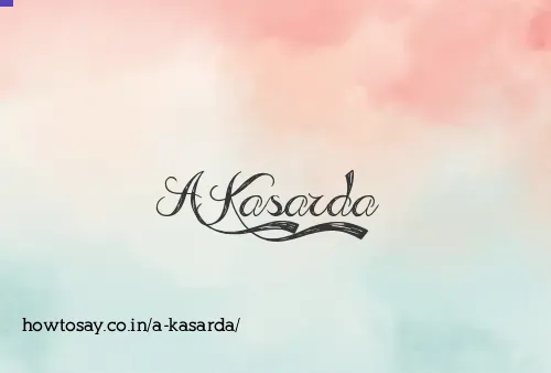A Kasarda