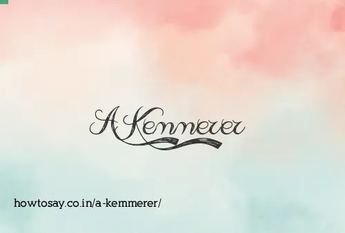 A Kemmerer