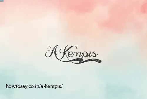 A Kempis