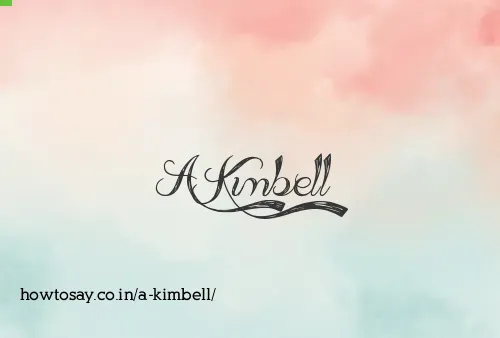 A Kimbell