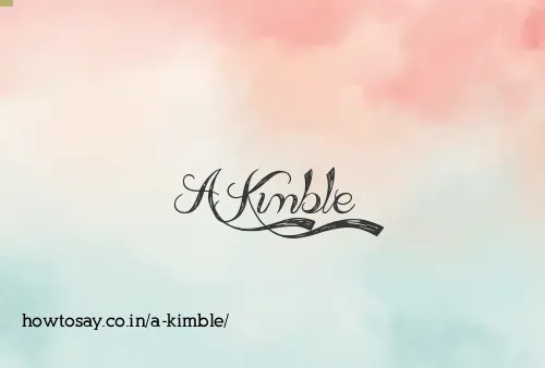 A Kimble