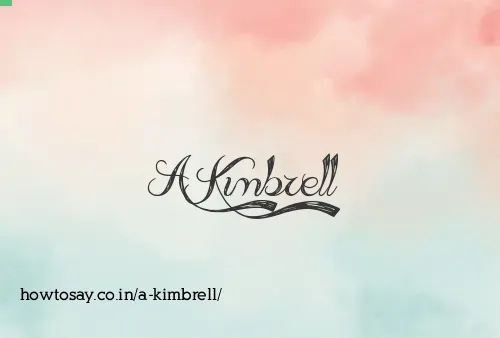 A Kimbrell