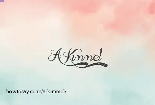 A Kimmel