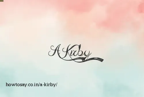A Kirby