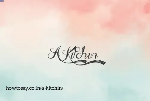 A Kitchin