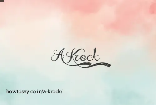 A Krock