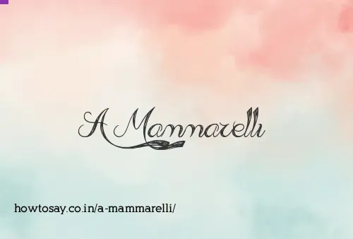 A Mammarelli