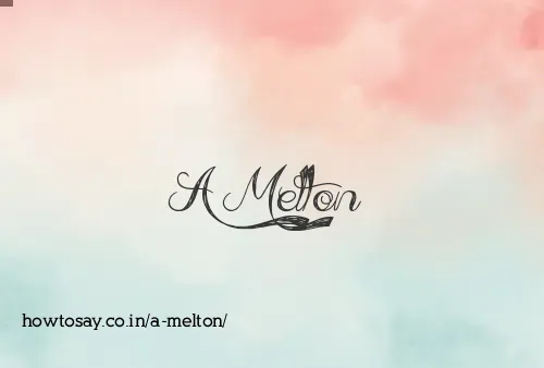 A Melton