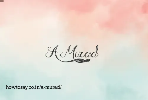 A Murad