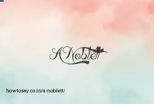 A Noblett
