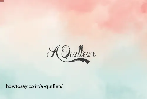 A Quillen
