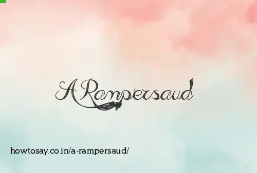 A Rampersaud