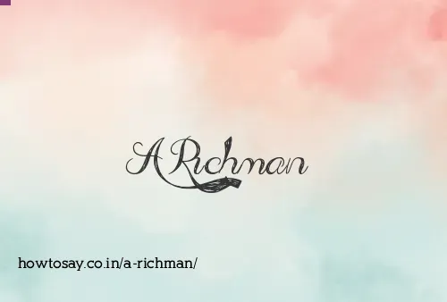 A Richman