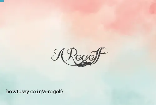 A Rogoff