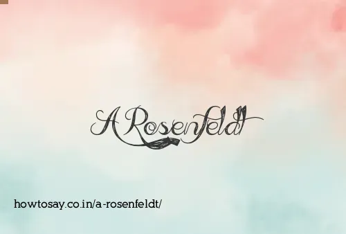A Rosenfeldt
