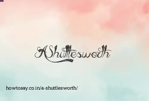 A Shuttlesworth