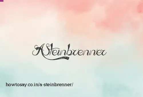 A Steinbrenner