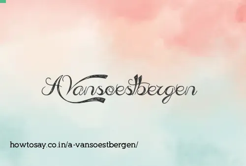 A Vansoestbergen