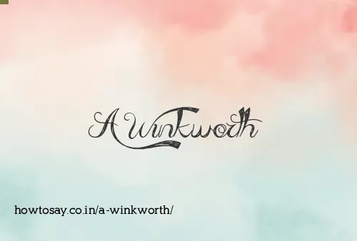 A Winkworth