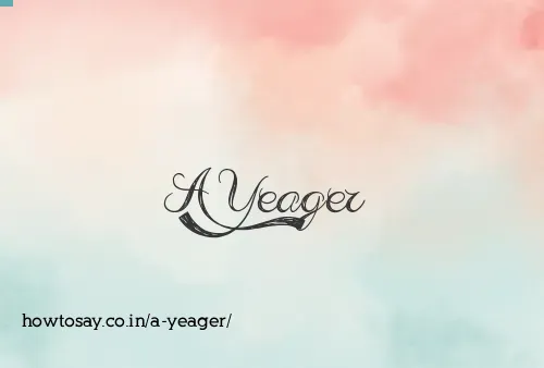 A Yeager