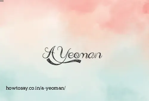A Yeoman