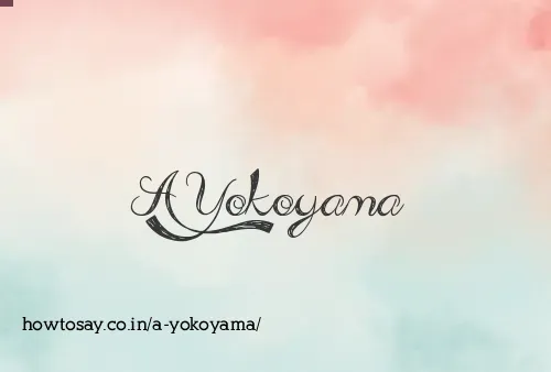 A Yokoyama