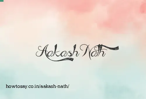Aakash Nath
