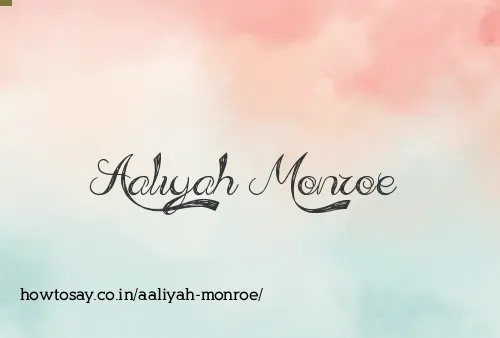 Aaliyah Monroe