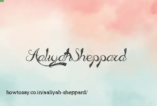 Aaliyah Sheppard