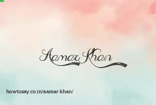 Aamar Khan
