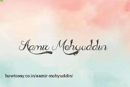 Aamir Mohyuddin