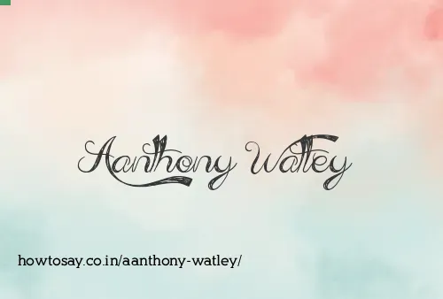 Aanthony Watley
