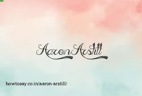 Aaron Arstill