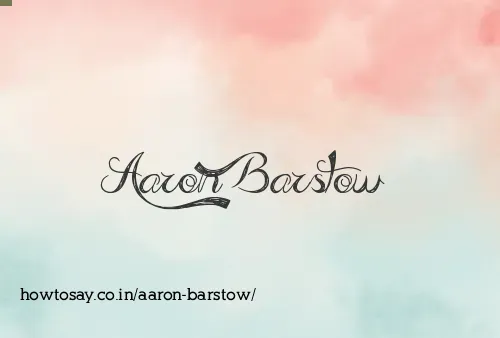 Aaron Barstow