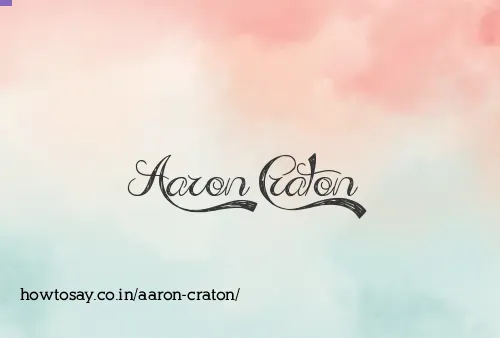 Aaron Craton